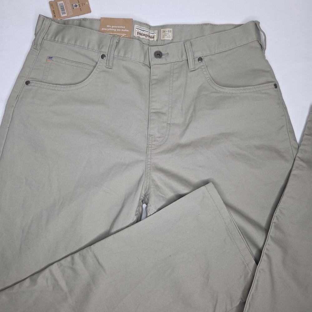 NEW Patagonia Mens Performance Twill Jean Size 36/32 Iron CLAD
